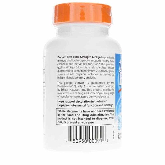 Extra Strength Ginkgo 120 Mg, DRB